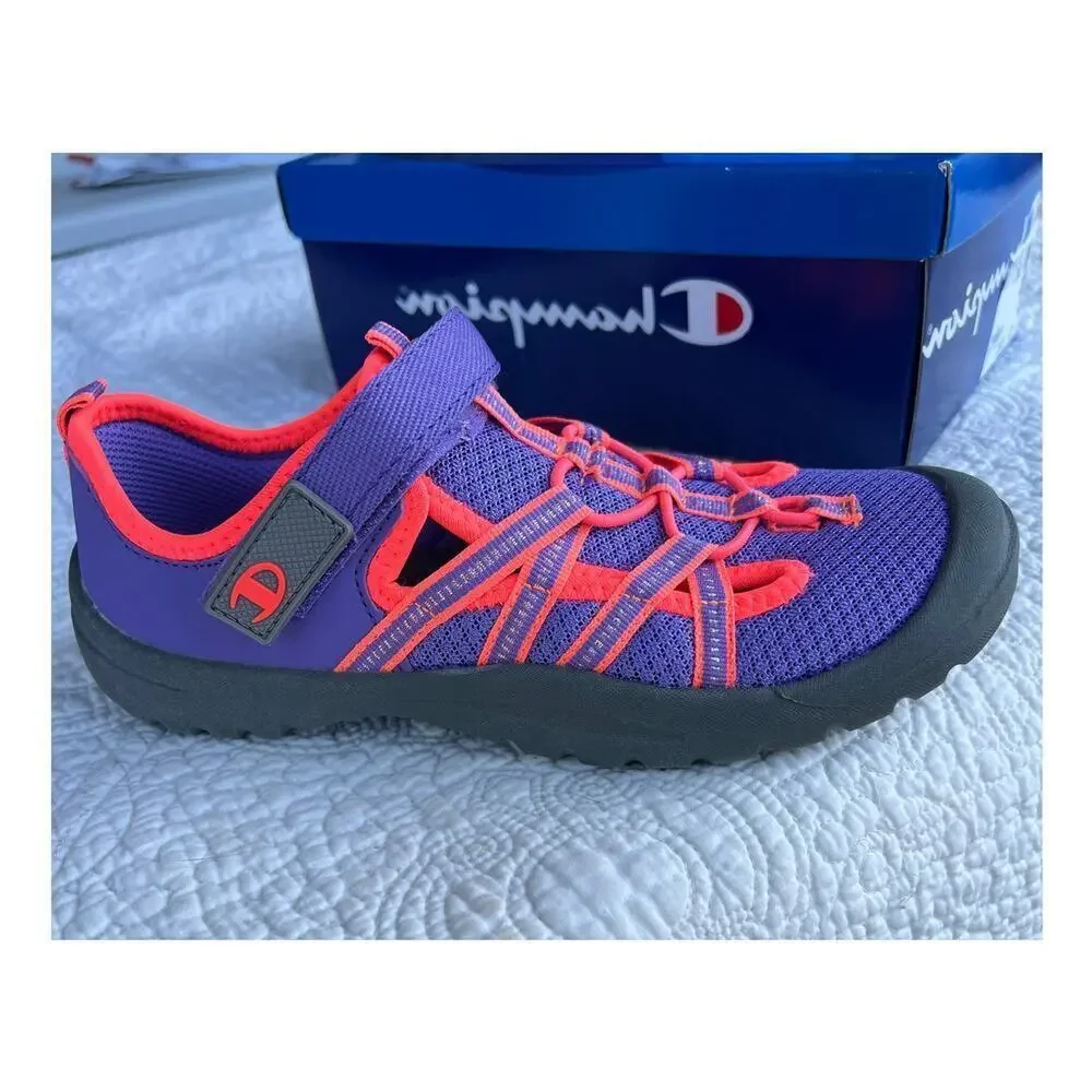 Champion Rainey Rainey purple & coral water sneakers, Children